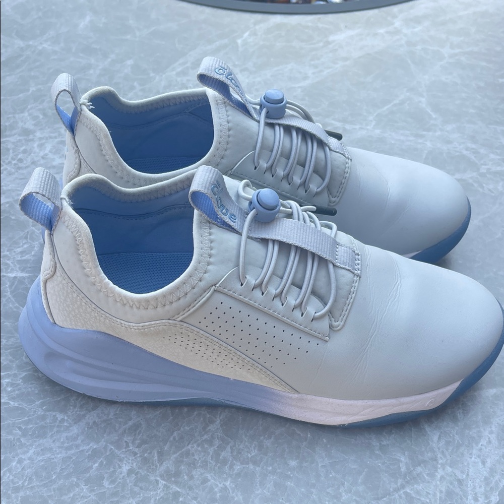 Clove light gray and Lavender Sneakers 7.5 women